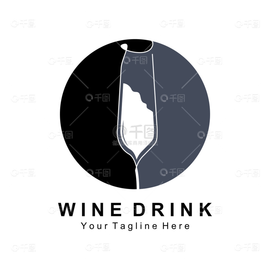 飲料酒標志設計、玻璃插圖與酒精飲料瓶的視覺藝術 構建品牌矢量美學